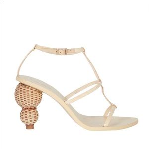 Cult Gaia Eden Stacked Leather Sandals